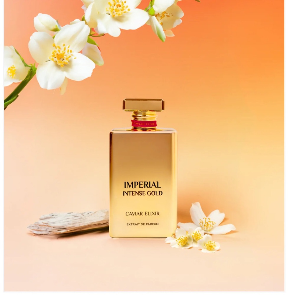 Imperial intense gold Perfume caviar elixir luxury perfume